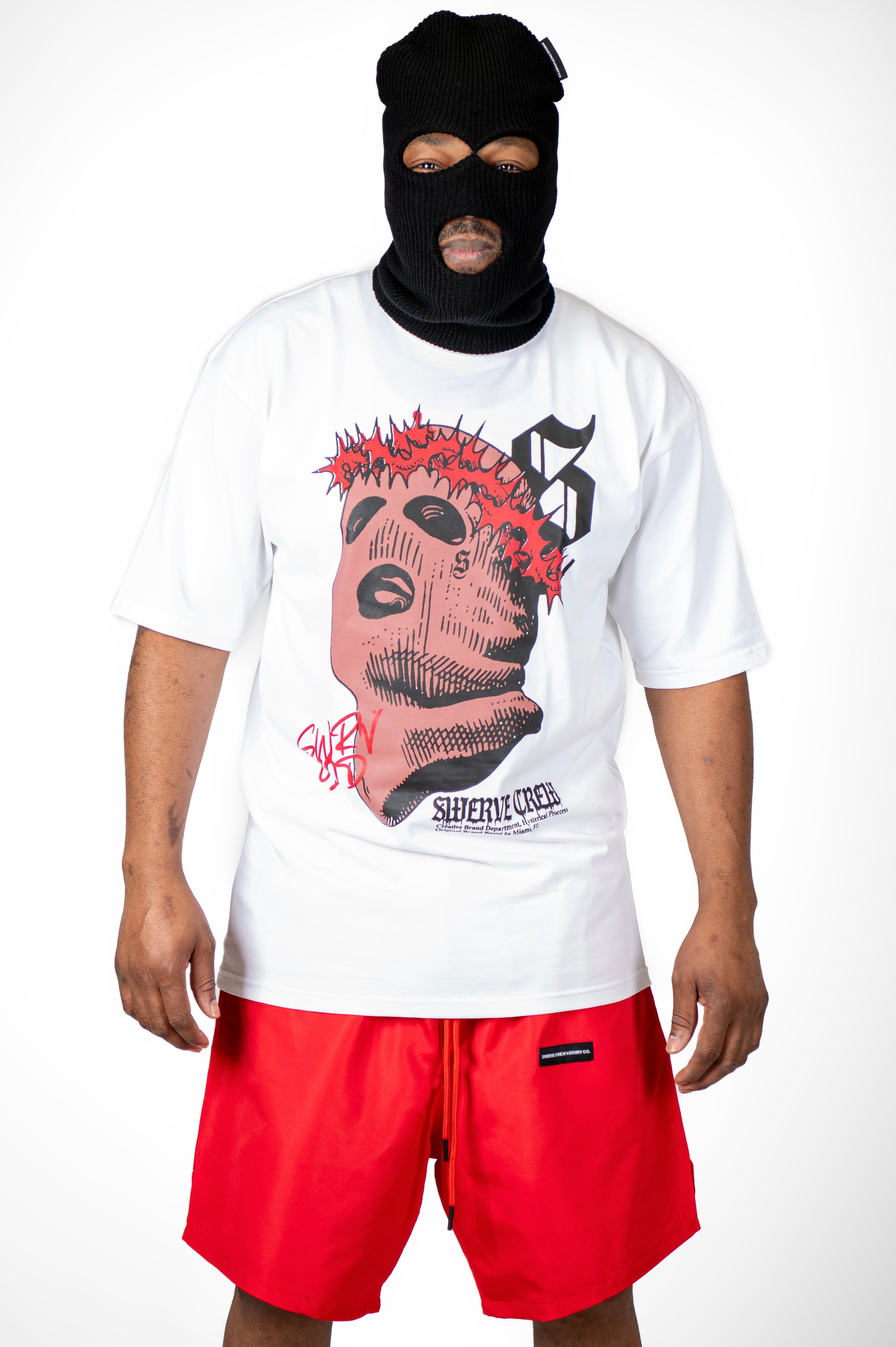 SWRV CRW SWRV God Tee White