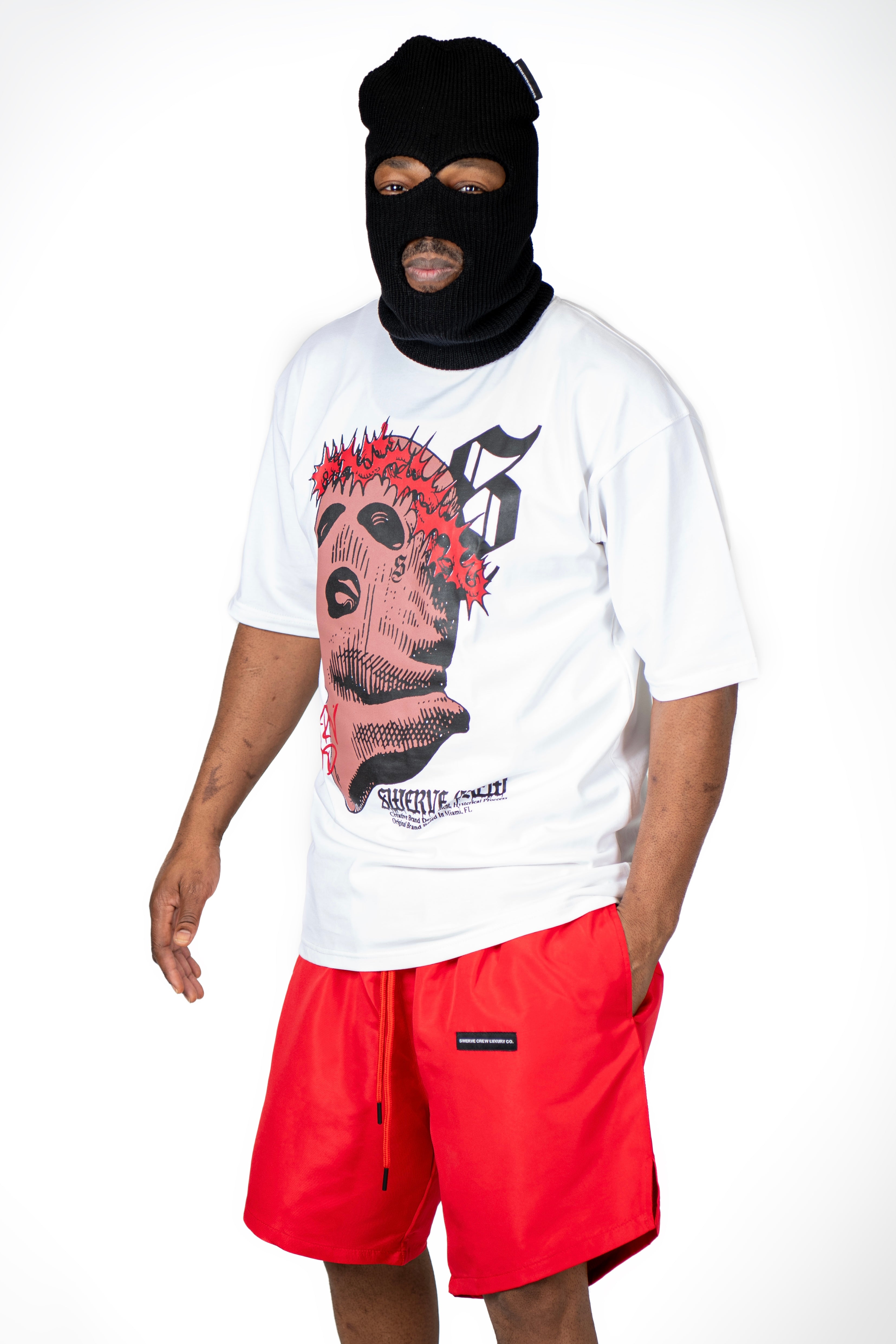 SWRV CRW SWRV God Tee White