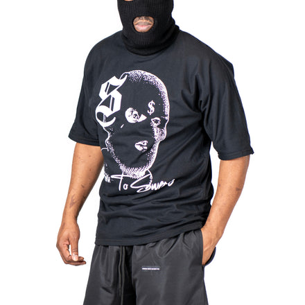 Swerve Crew Lux Co. Born to Swerve Everyday Tee Black